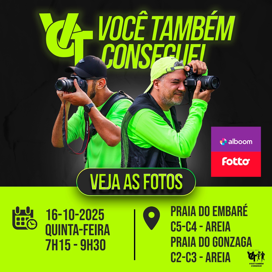 capa você também consegue
