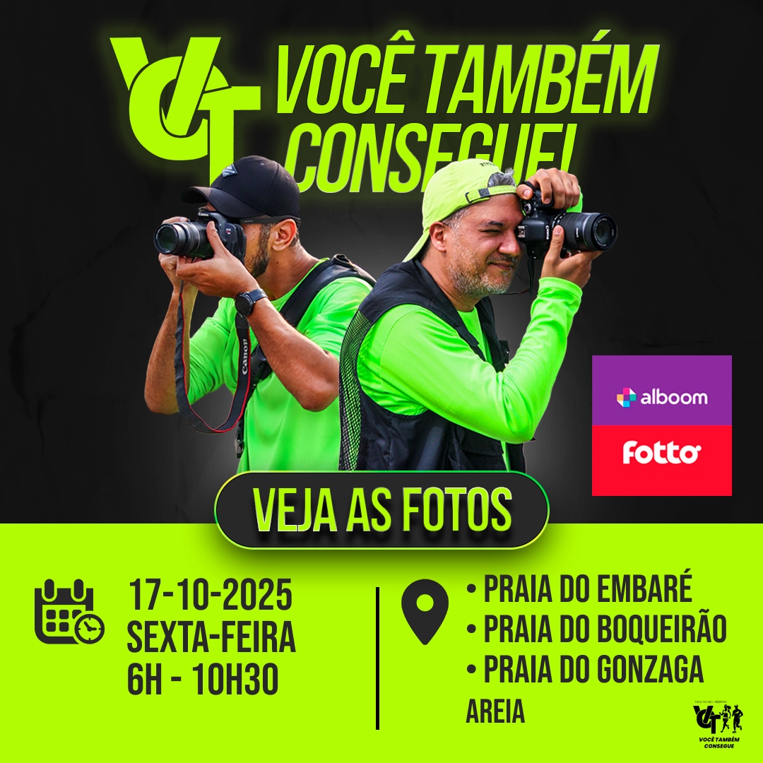capa você também consegue