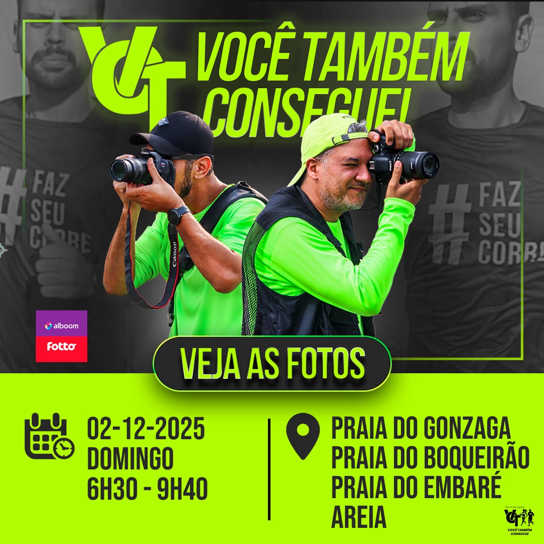 capa você também consegue